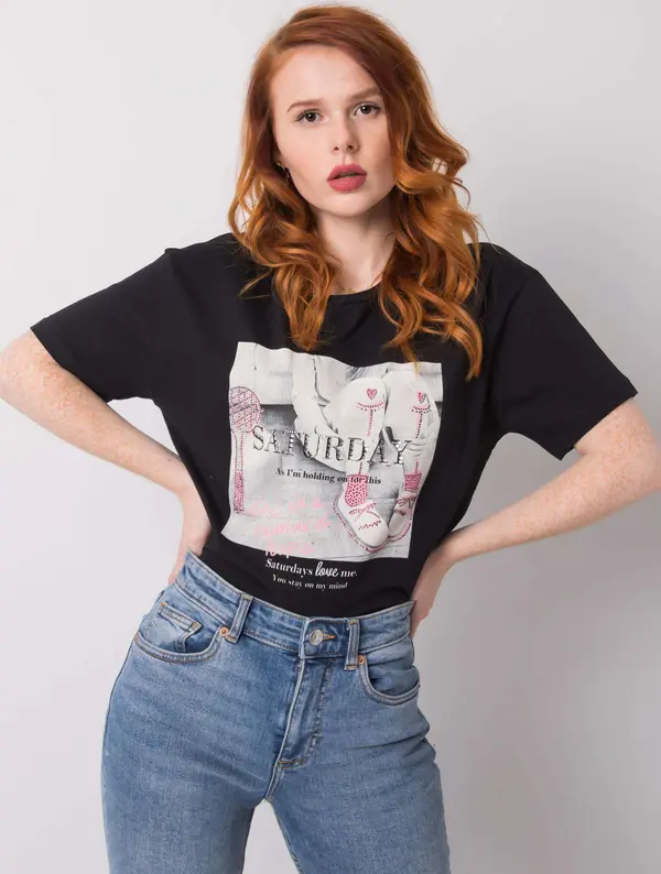 H&B T-shirt-HB-TS-3048.31P-black