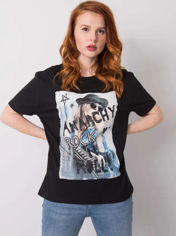 H&B T-shirt-HB-TS-3052.67P-black