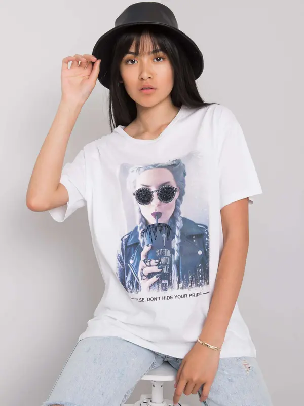 H&B T-shirt-HB-TS-3053.69P-white