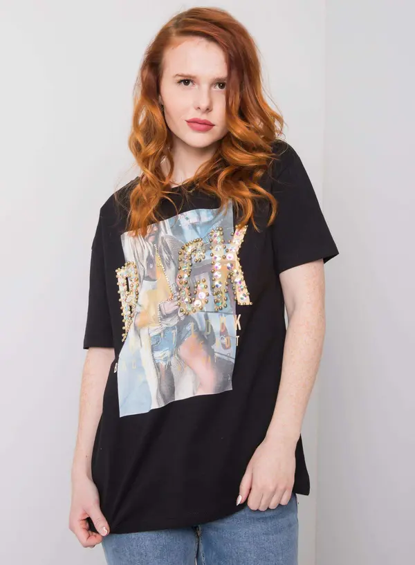 H&B T-shirt-HB-TS-3056.77P-black