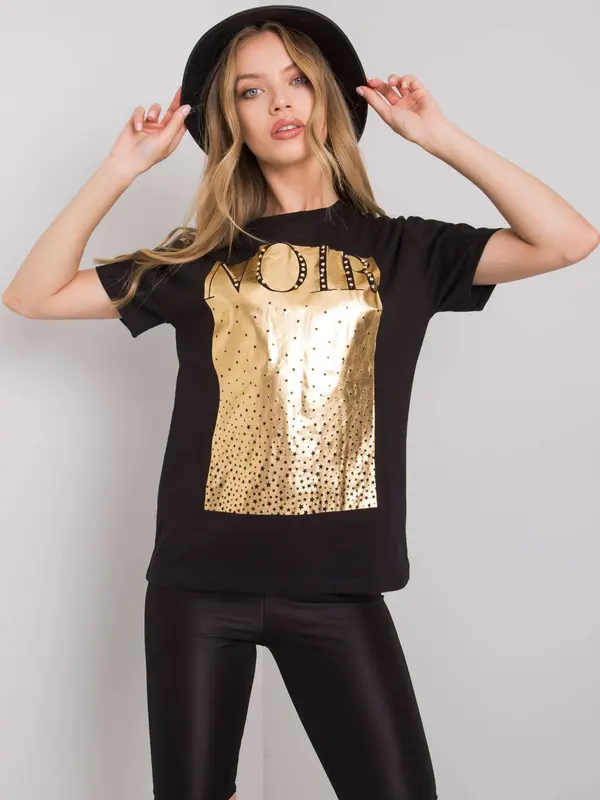 H&B T-shirt-HB-TS-3061.90-black