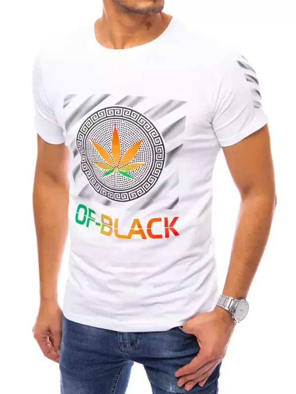 DStreet T-shirt męski biały Dstreet