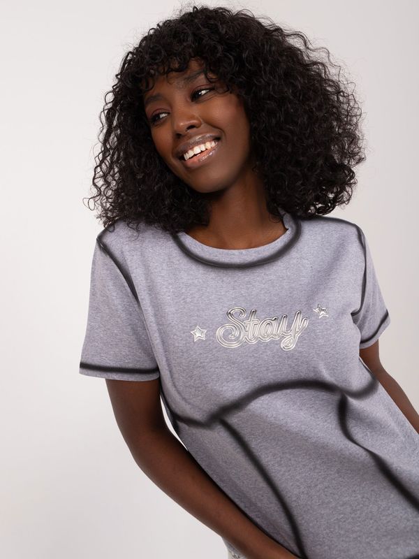 Vinceotto T-shirt-NM-TS-DDD654.60-grey