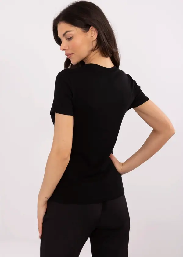 Vinceotto T-shirt-NM-TS-JX-09328.65P-black-pink