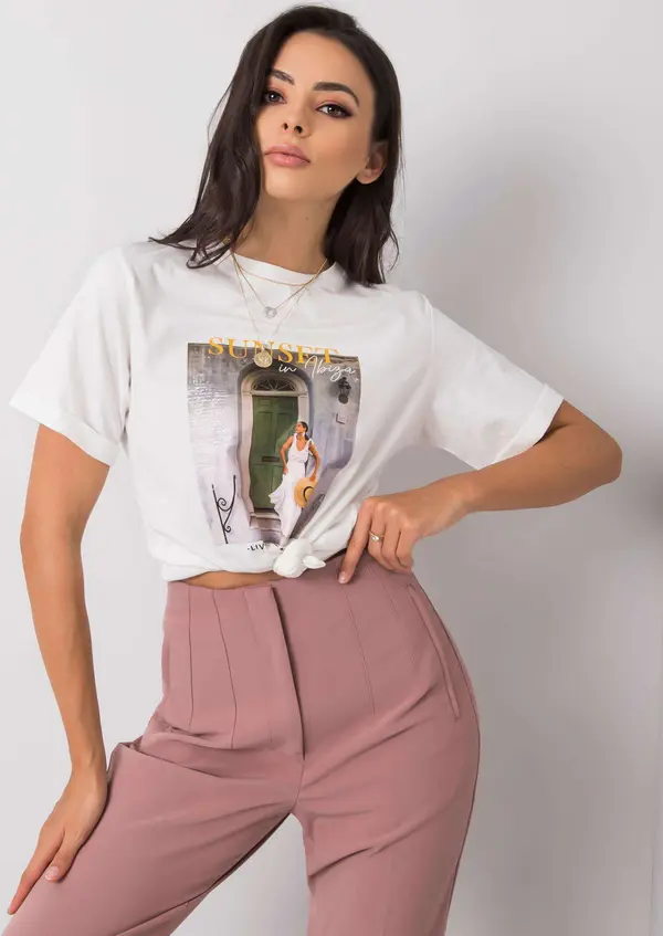 PEPPER & MINT T-shirt-PM-TS-SS21CA71.52-white