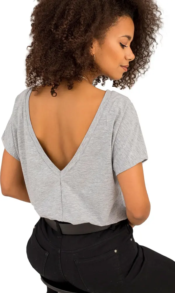 BASIC Feel Good T-shirt-RV-TS-4662.39P-grey