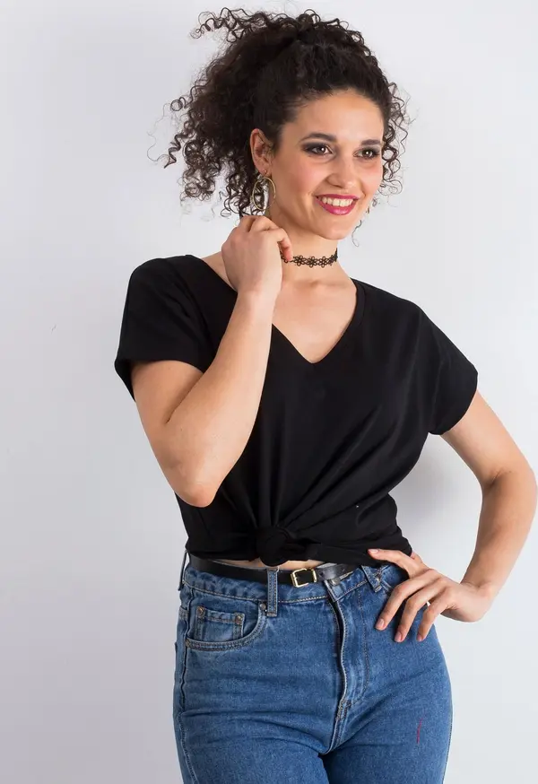 BASIC Feel Good T-shirt-RV-TS-4832.12P-black