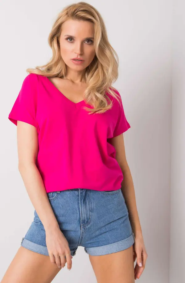 BASIC Feel Good T-shirt-RV-TS-4832.40P-fuchsia