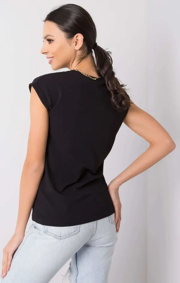 BASIC Feel Good T-shirt-RV-TS-6108.04-black