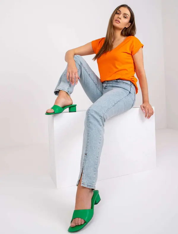 RUE PARIS T-shirt-RV-TS-7543.12X-orange