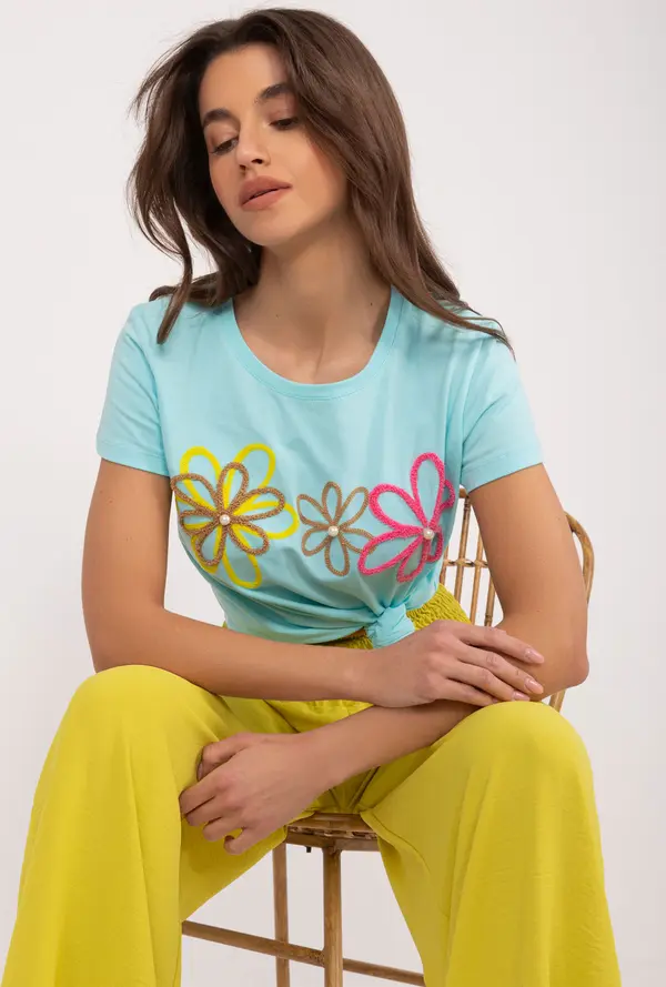 BASIC Feel Good T-shirt-RV-TS-9648.98-mint