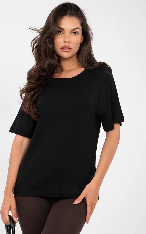 RUE PARIS T-shirt-RV-TS-A1090.30-black