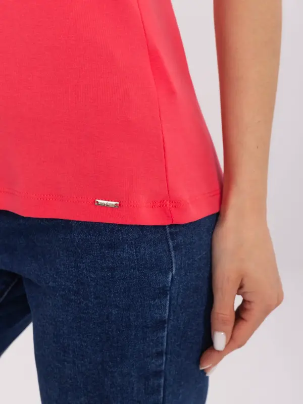 RELEVANCE T-shirt-RV-TS-A557.66P-Coral