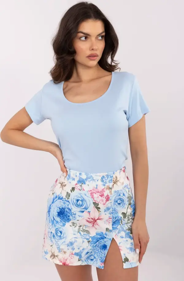 RELEVANCE T-shirt-RV-TS-A557.66P-Light Blue