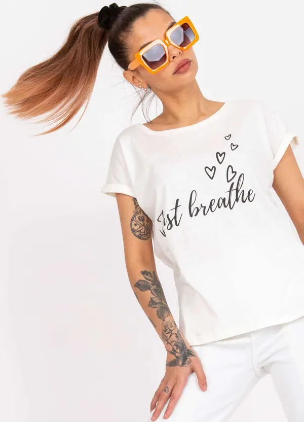 Mayflies T-shirt-TW-TS-1005-13.56-ecru