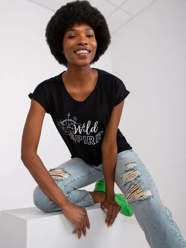 Mayflies T-shirt-TW-TS-1005-14.25P-black