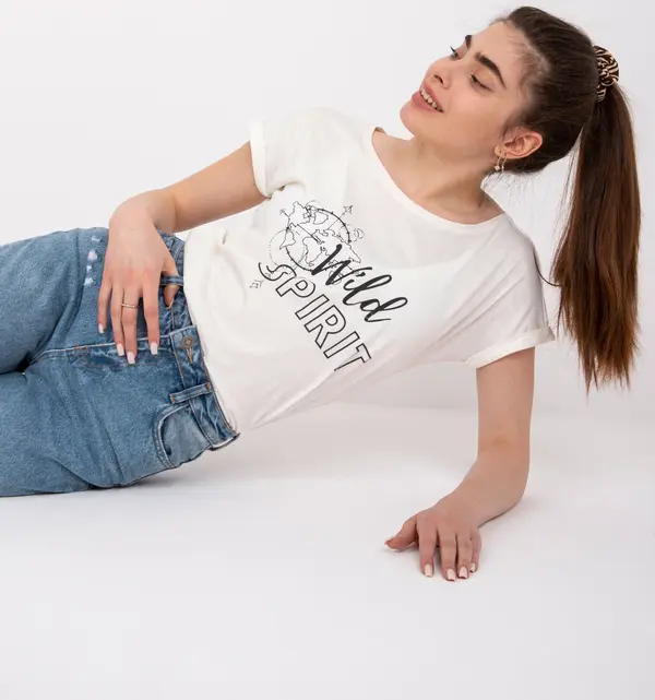 Mayflies T-shirt-TW-TS-1005-14.25P-ecru