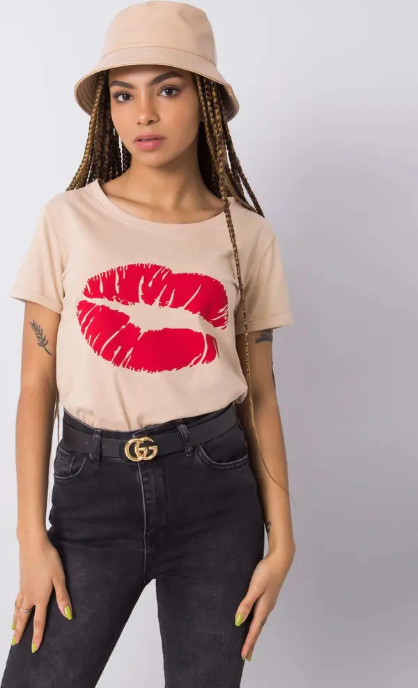 Och Bella T-shirt-TW-TS-BL-001.99-beige