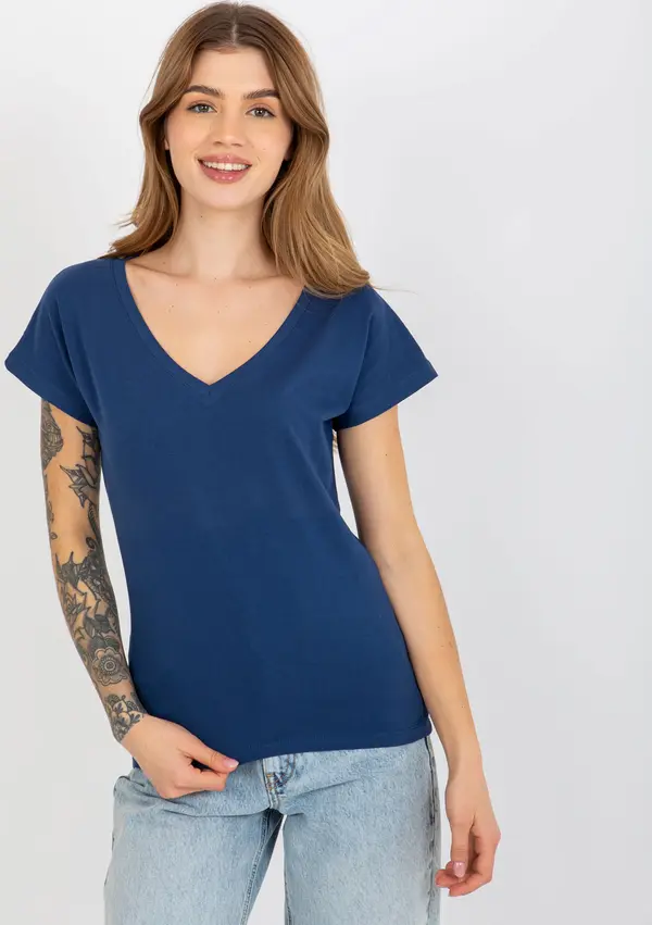 Vikki T-shirt-VI-TS-035.01P-navy blue