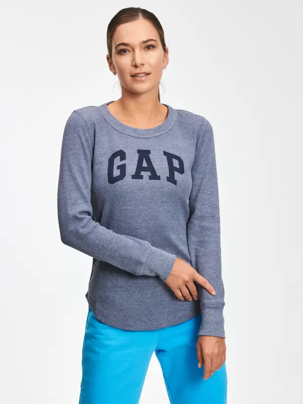 GAP T-shirt waffle with logo GAP - Women