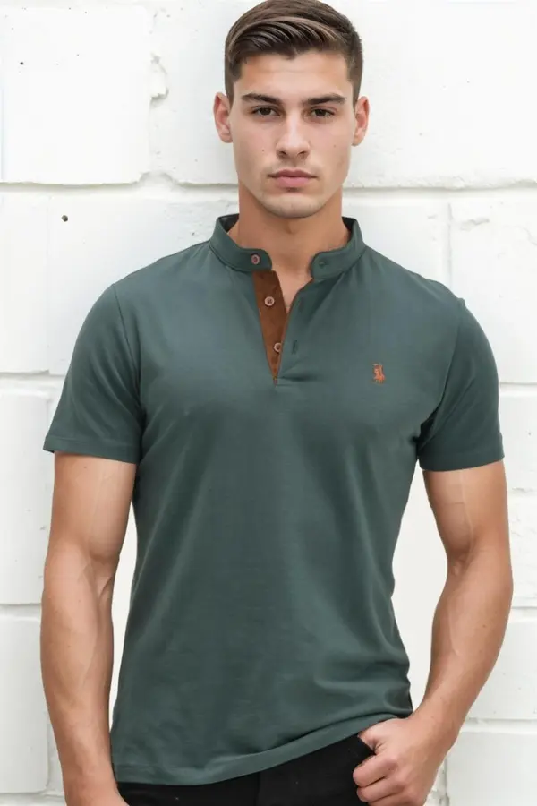 dewberry T9560 DEWBERRY T-SHIRT-GREEN