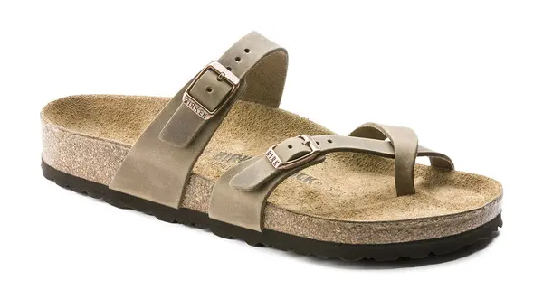 Birkenstock Табакено кафяви сандали Birkenstock Mayari FL