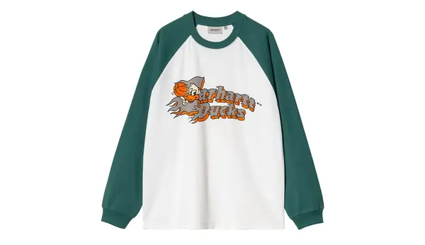 Carhartt Wip Тениска Carhartt WIP L/S Flaming Ducks Baseball