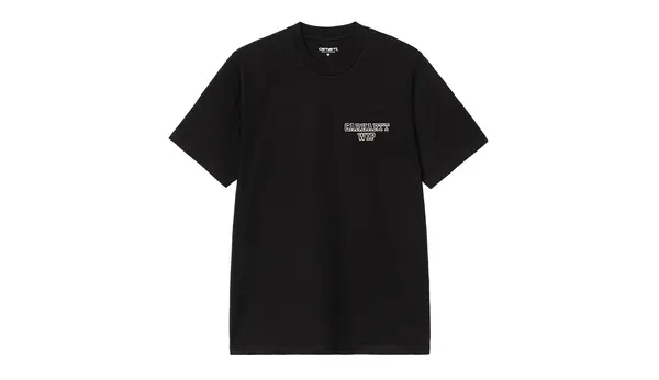 Carhartt Wip Тениска Carhartt WIP S/S Alumni, черна