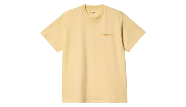 Carhartt Wip Тениска Carhartt WIP S/S Fez в лимоненожълт цвят