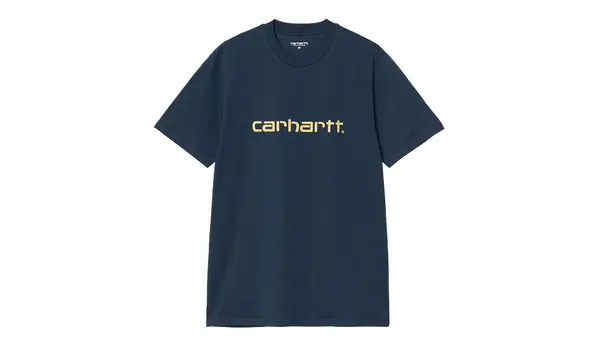 Carhartt Wip Тениска Carhartt WIP S/S Script, синя