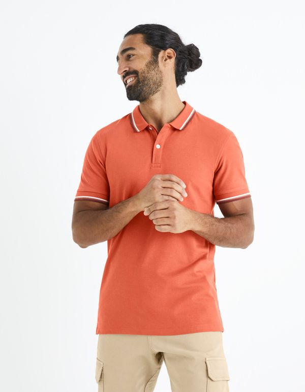 Celio Тениска Celio Cotton Polo Belina - Мъже