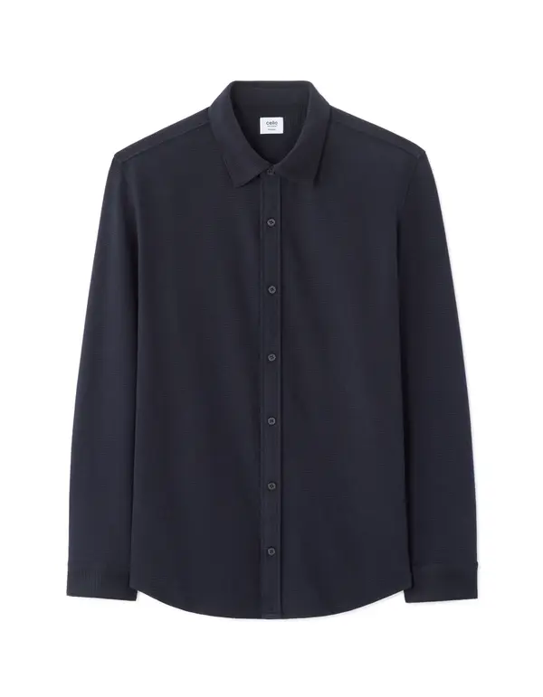 Celio Тениска Celio Nasco - синя, мъжка