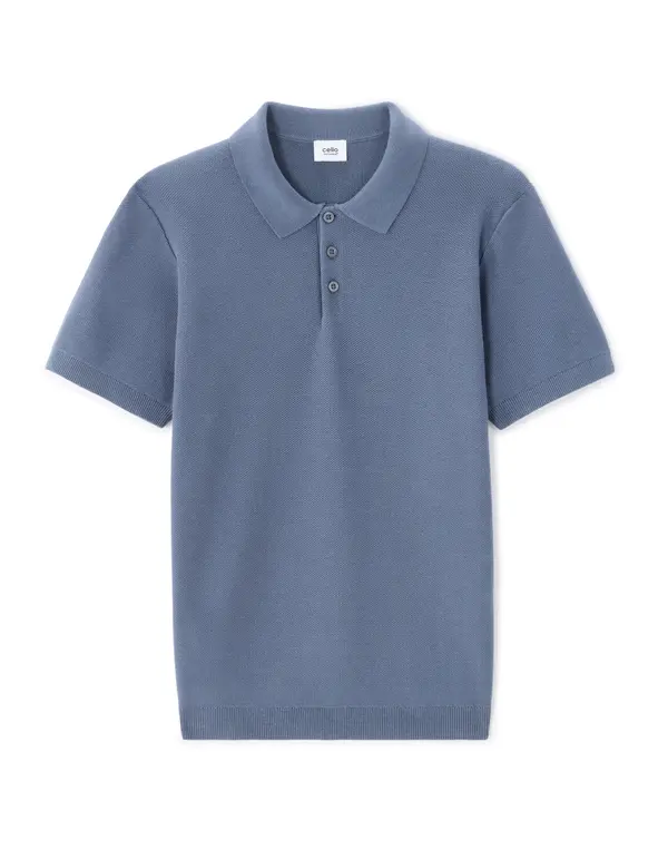 Celio Тениска Celio Polo Pique Lecombi