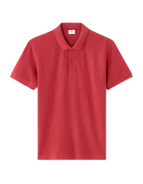 Celio Тениска Celio Polo Pique Teone