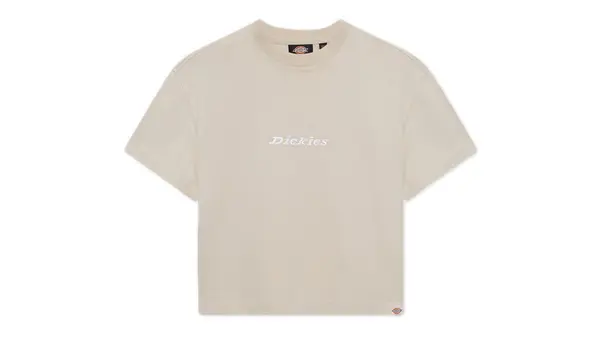 Dickies Тениска Dickies S/S Loretto W Tee Cement Light Brown