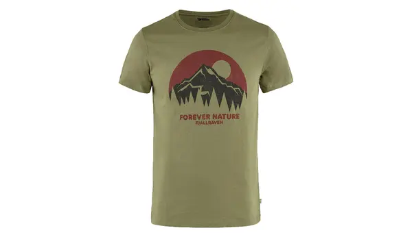 Fjallraven Тениска Fjällräven Nature M Green