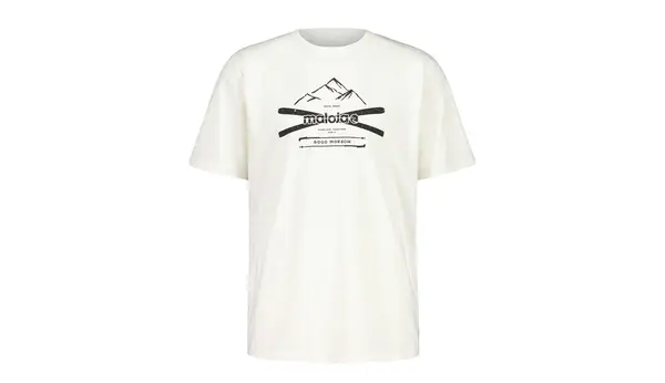 Maloja Тениска Maloja SilleckM бяла