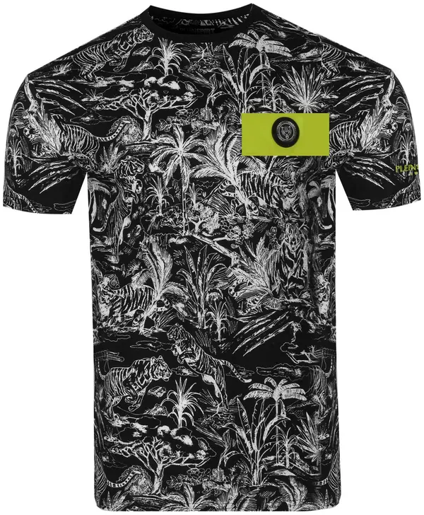 Plein Sport Тениска Plein Sport черна