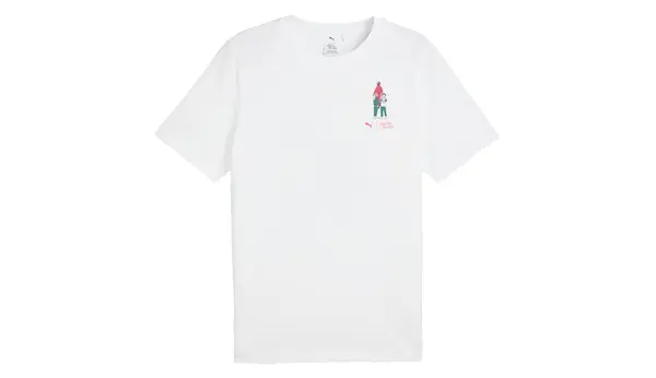 Puma Тениска Puma x SQUID GAME бяла