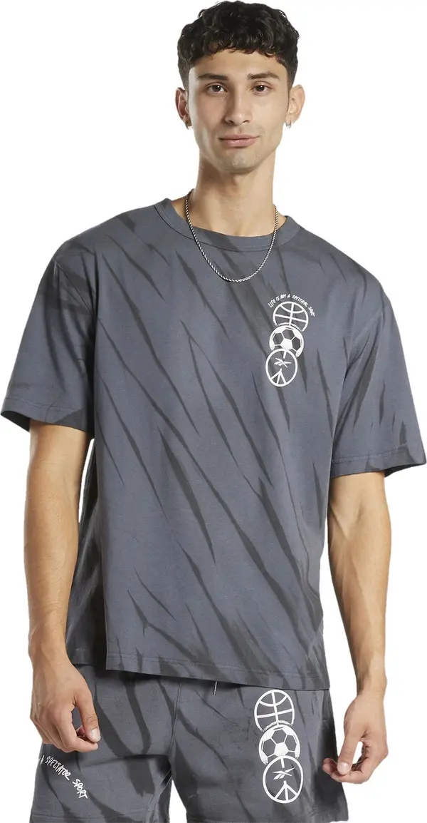 Reebok Тениска Reebok CL BLOCK PARTY