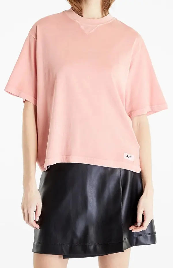 Reebok Тениска REEBOK - CL RBK ND BOXY TEE