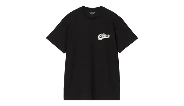 Carhartt Wip Тениска с черно лого на Carhartt WIP