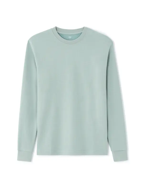 Celio Тениска с дълъг ръкав Celio Leheml с голям размер