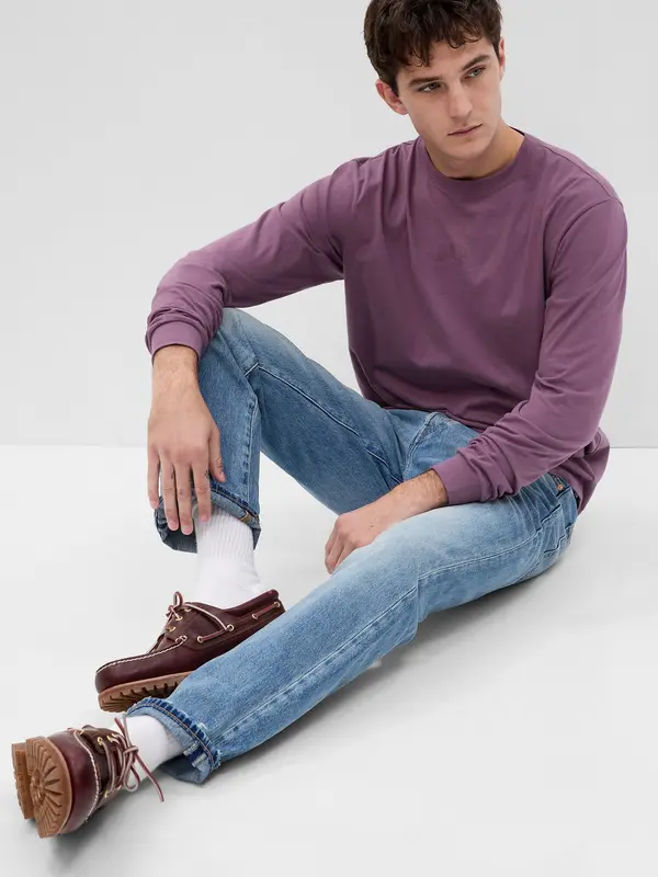 GAP Тениска с дълъг ръкав GAP - мъже