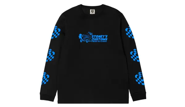 The Dudes Тениска с дълъг ръкав The Dudes Stoneys Custom Black