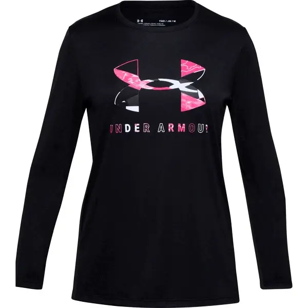 Under Armour Тениска с дълъг ръкав за момичета Under Armour