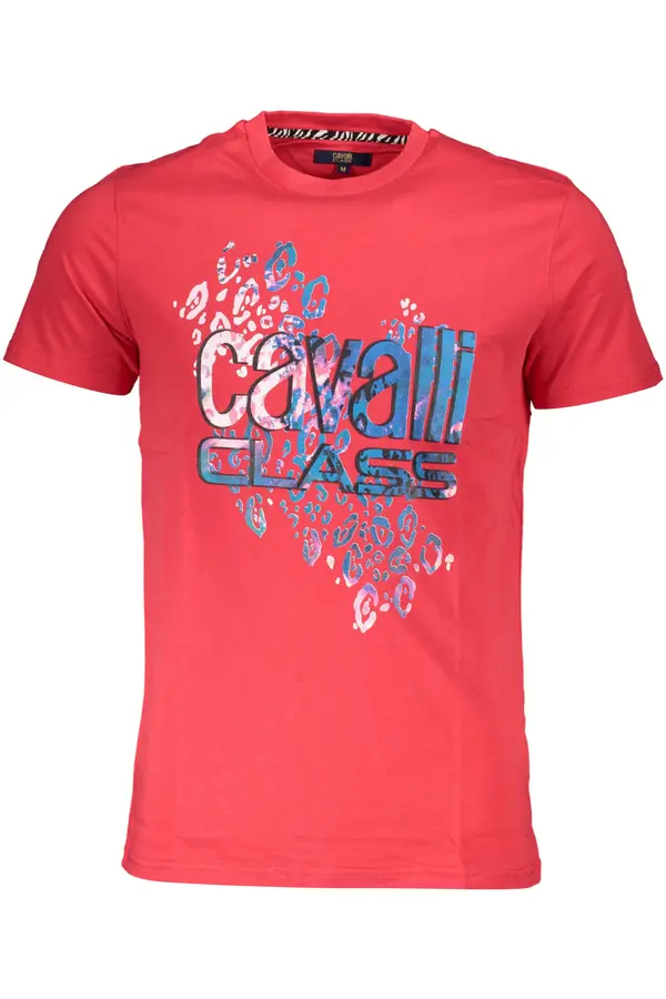Cavalli Class Тениска с къс ръкав CAVALLI CLASS, червена