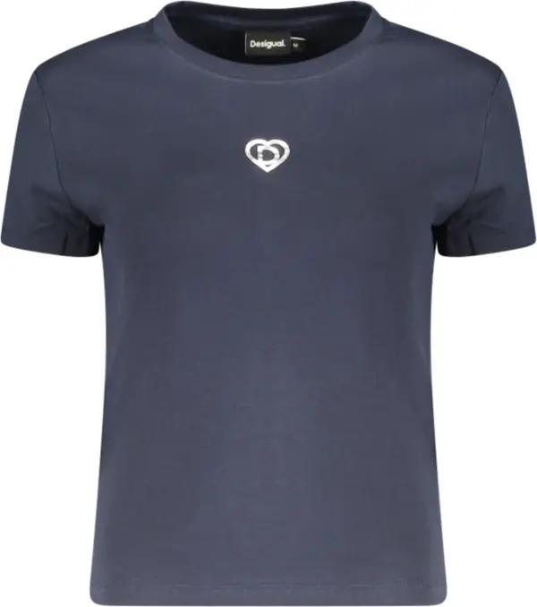 DESIGUAL Тениска с къс ръкав Desigual в синьо