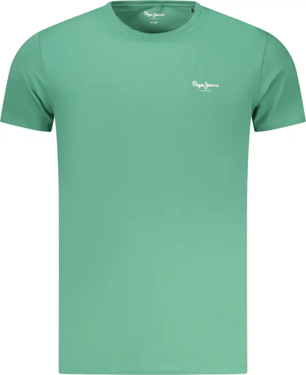 Pepe Jeans Тениска с къс ръкав Pepe Jeans - зелена