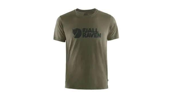 Fjallraven Тениска с лого Fjällräven M зелена